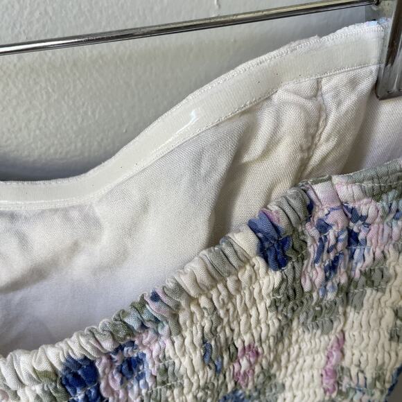 abercrombie fitch Womens Floral Strapless Dress Size Small - Picture 9 of 9